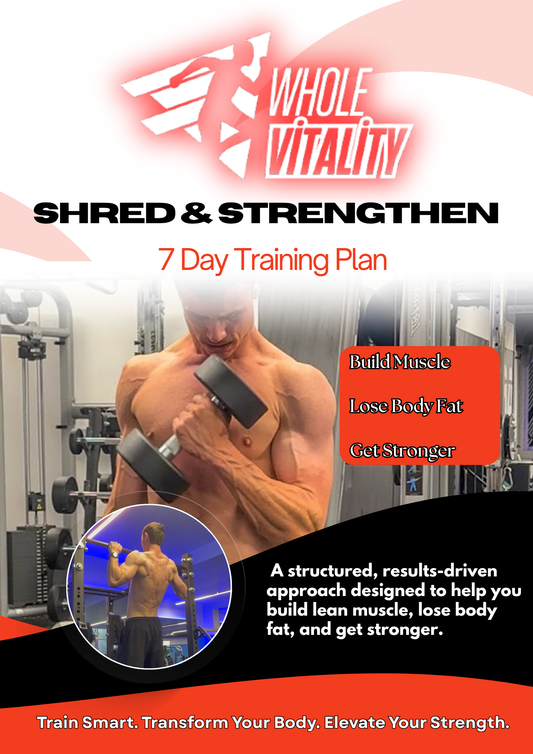 Whole Vitality Shred & Strengthen Training Guide